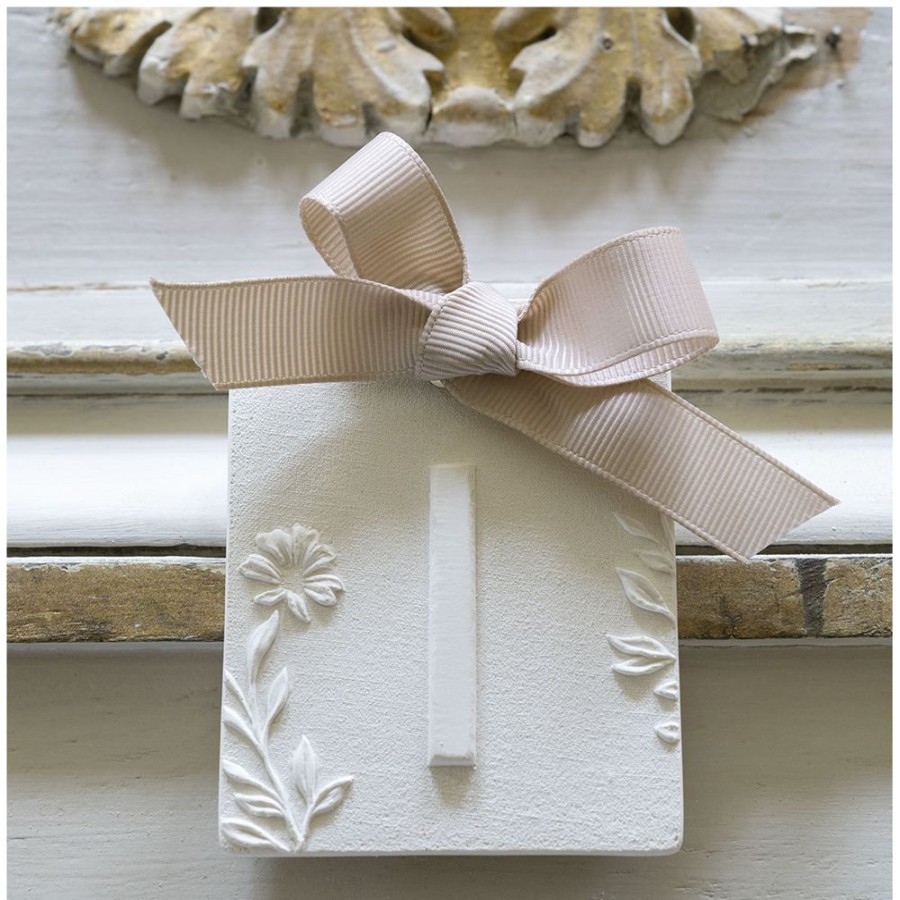 Parfum D'Interieur MATHILDE M Objets Parfumes Et Recharges | Decor Parfume Lettre I - Fleur De Coton
