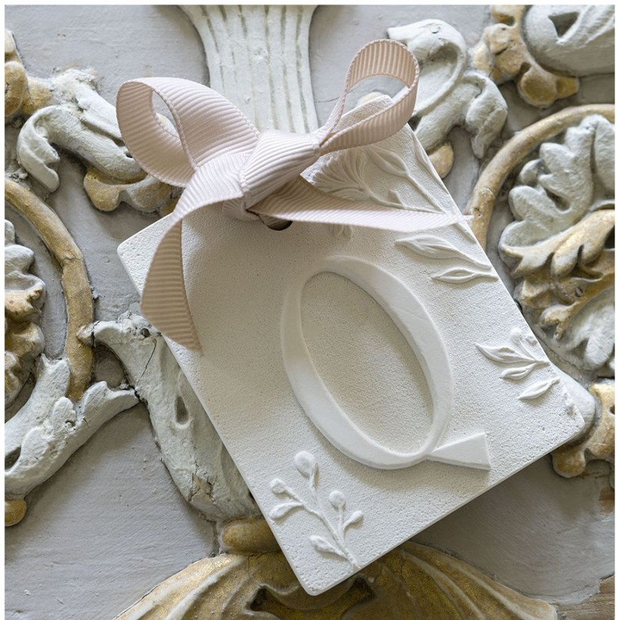 Parfum D'Interieur MATHILDE M Objets Parfumes Et Recharges | Decor Parfume Lettre Q - Fleur De Coton